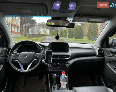 Серый Хендай Туксон, объемом двигателя 2 л и пробегом 149 тыс. км за 27500 $, фото 8 на Automoto.ua