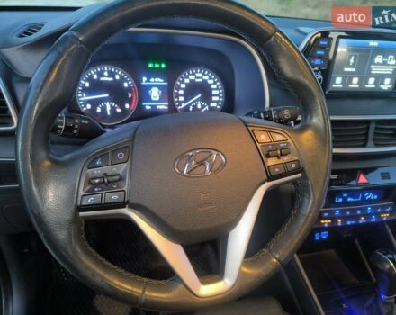 Серый Хендай Туксон, объемом двигателя 2 л и пробегом 92 тыс. км за 23500 $, фото 23 на Automoto.ua