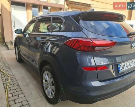 Серый Хендай Туксон, объемом двигателя 2 л и пробегом 87 тыс. км за 18600 $, фото 1 на Automoto.ua