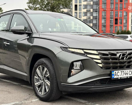 Серый Хендай Туксон, объемом двигателя 2 л и пробегом 102 тыс. км за 22500 $, фото 9 на Automoto.ua