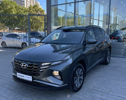 Серый Хендай Туксон, объемом двигателя 2 л и пробегом 134 тыс. км за 22000 $, фото 7 на Automoto.ua