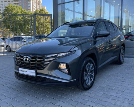 Серый Хендай Туксон, объемом двигателя 2 л и пробегом 134 тыс. км за 22000 $, фото 6 на Automoto.ua