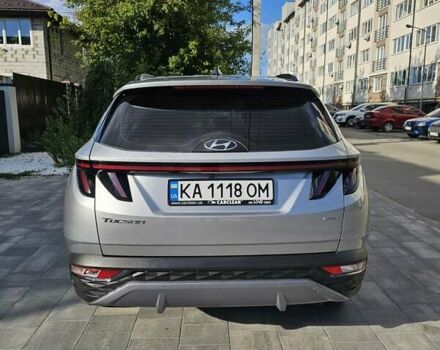 Серый Хендай Туксон, объемом двигателя 2 л и пробегом 46 тыс. км за 29000 $, фото 5 на Automoto.ua