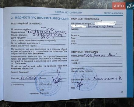 Сірий Хендай Туксон, об'ємом двигуна 2 л та пробігом 58 тис. км за 24900 $, фото 38 на Automoto.ua