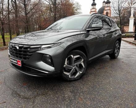 Серый Хендай Туксон, объемом двигателя 1.6 л и пробегом 105 тыс. км за 29990 $, фото 1 на Automoto.ua