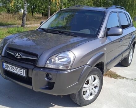 Сірий Хендай Туксон, об'ємом двигуна 2 л та пробігом 220 тис. км за 6500 $, фото 1 на Automoto.ua