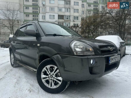 Сірий Хендай Туксон, об'ємом двигуна 2 л та пробігом 185 тис. км за 7499 $, фото 1 на Automoto.ua