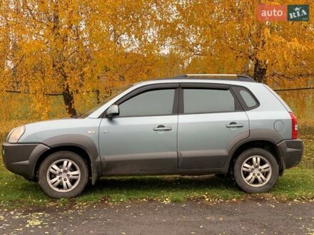 Хендай Туксон 2008 в Яготине на Automoto.ua Серый Хендай Туксон, объемом двигателя 2 л и пробегом 285 тыс. км за 8500 $, фото 1 на Automoto.ua