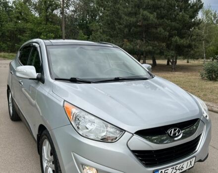 Сірий Хендай Туксон, об'ємом двигуна 2.4 л та пробігом 164 тис. км за 12500 $, фото 1 на Automoto.ua