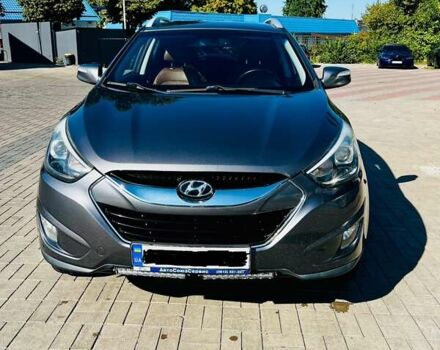 Сірий Хендай Туксон, об'ємом двигуна 2.4 л та пробігом 123 тис. км за 12500 $, фото 1 на Automoto.ua