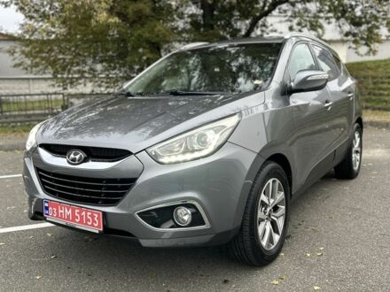 Серый Хендай Туксон, объемом двигателя 2 л и пробегом 150 тыс. км за 16400 $, фото 1 на Automoto.ua