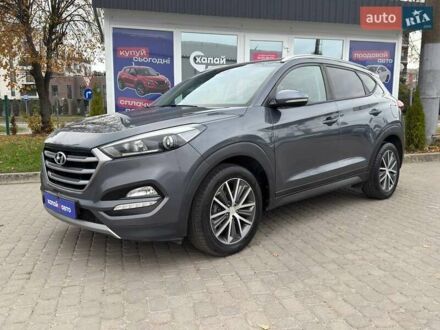 Хендай Туксон 2016 в Львове на Automoto.ua Серый Хендай Туксон, объемом двигателя 2 л и пробегом 192 тыс. км за 19100 $, фото 1 на Automoto.ua
