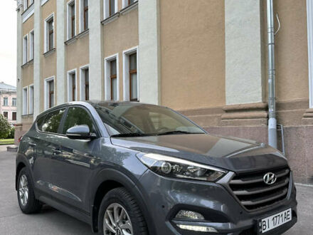 Хендай Туксон 2016 в Полтаве на Automoto.ua Серый Хендай Туксон, объемом двигателя 2 л и пробегом 126 тыс. км за 15800 $, фото 1 на Automoto.ua