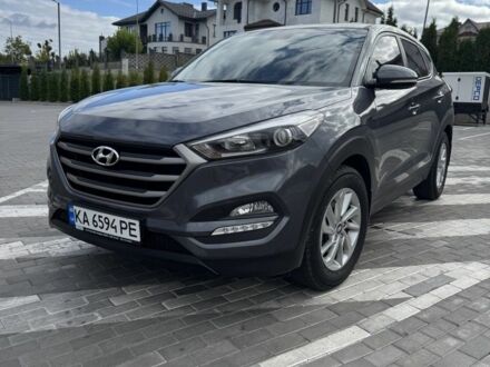 Серый Хендай Туксон, объемом двигателя 2 л и пробегом 65 тыс. км за 21000 $, фото 1 на Automoto.ua