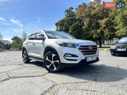 Серый Хендай Туксон, объемом двигателя 2 л и пробегом 110 тыс. км за 20500 $, фото 1 на Automoto.ua