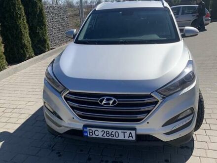 Хендай Туксон 2017 в Самборе на Automoto.ua Серый Хендай Туксон, объемом двигателя 2 л и пробегом 300 тыс. км за 16200 $, фото 1 на Automoto.ua