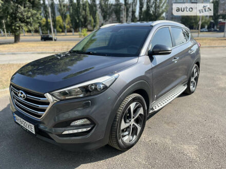Хендай Туксон 2017 в Павлограде на Automoto.ua Серый Хендай Туксон, объемом двигателя 2 л и пробегом 103 тыс. км за 19800 $, фото 1 на Automoto.ua