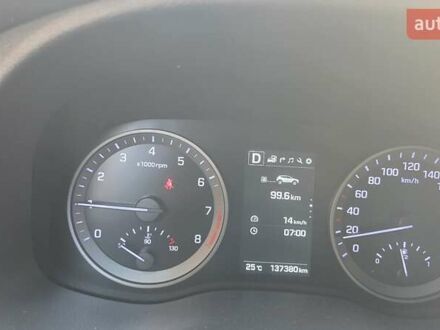 Серый Хендай Туксон, объемом двигателя 2 л и пробегом 137 тыс. км за 18900 $, фото 1 на Automoto.ua