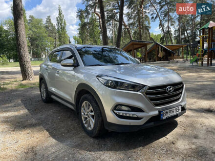 Хендай Туксон 2017 в Ахтырке на Automoto.ua Серый Хендай Туксон, объемом двигателя 2 л и пробегом 147 тыс. км за 18750 $, фото 1 на Automoto.ua