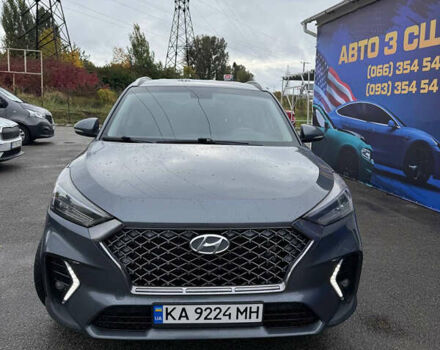 Серый Хендай Туксон, объемом двигателя 2 л и пробегом 94 тыс. км за 14900 $, фото 1 на Automoto.ua