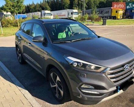 Сірий Хендай Туксон, об'ємом двигуна 1.6 л та пробігом 75 тис. км за 21000 $, фото 1 на Automoto.ua
