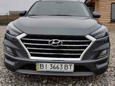 Серый Хендай Туксон, объемом двигателя 2 л и пробегом 62 тыс. км за 22800 $, фото 1 на Automoto.ua