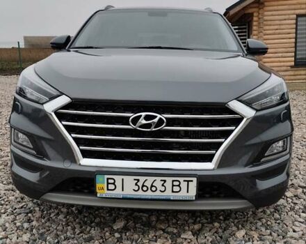 Серый Хендай Туксон, объемом двигателя 2 л и пробегом 62 тыс. км за 22800 $, фото 1 на Automoto.ua