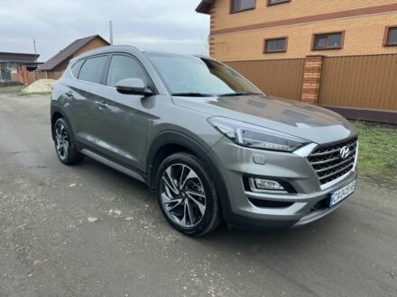 Сірий Хендай Туксон, об'ємом двигуна 2 л та пробігом 103 тис. км за 24700 $, фото 1 на Automoto.ua