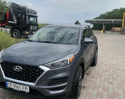 Серый Хендай Туксон, объемом двигателя 2 л и пробегом 45 тыс. км за 18900 $, фото 1 на Automoto.ua