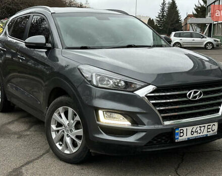 Серый Хендай Туксон, объемом двигателя 1.6 л и пробегом 99 тыс. км за 17500 $, фото 1 на Automoto.ua