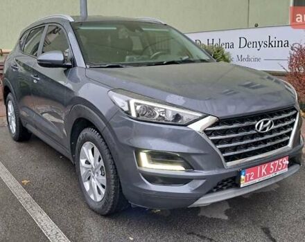 Серый Хендай Туксон, объемом двигателя 2 л и пробегом 103 тыс. км за 24900 $, фото 1 на Automoto.ua