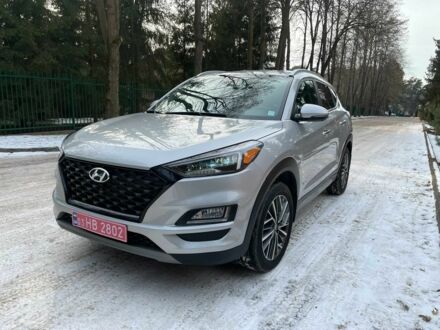 Серый Хендай Туксон, объемом двигателя 2.4 л и пробегом 91 тыс. км за 17900 $, фото 1 на Automoto.ua