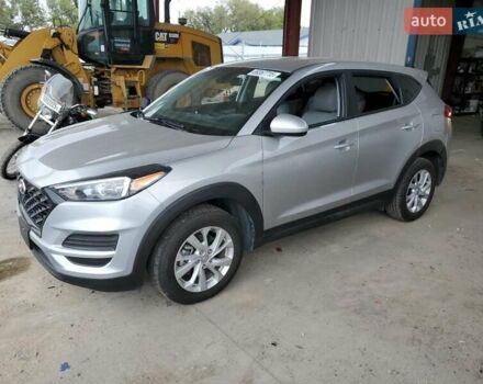 Серый Хендай Туксон, объемом двигателя 2 л и пробегом 104 тыс. км за 5600 $, фото 1 на Automoto.ua