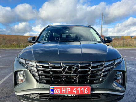 Серый Хендай Туксон, объемом двигателя 1.98 л и пробегом 155 тыс. км за 26900 $, фото 1 на Automoto.ua