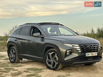 Серый Хендай Туксон, объемом двигателя 2 л и пробегом 39 тыс. км за 30000 $, фото 1 на Automoto.ua