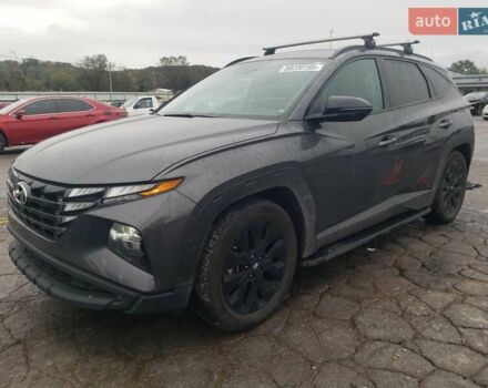 Серый Хендай Туксон, объемом двигателя 2.5 л и пробегом 44 тыс. км за 7200 $, фото 1 на Automoto.ua