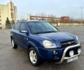 Синий Хендай Туксон, объемом двигателя 2 л и пробегом 224 тыс. км за 8300 $, фото 1 на Automoto.ua