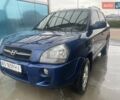 Синий Хендай Туксон, объемом двигателя 2 л и пробегом 161 тыс. км за 5000 $, фото 1 на Automoto.ua