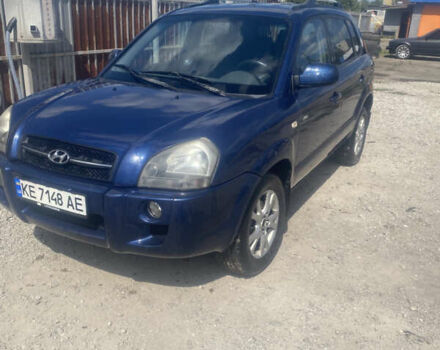 Синій Хендай Туксон, об'ємом двигуна 1.99 л та пробігом 214 тис. км за 6500 $, фото 1 на Automoto.ua