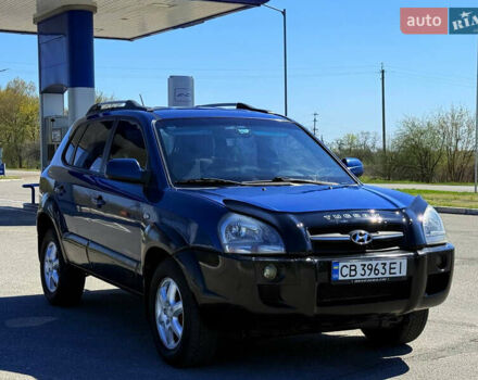 Синий Хендай Туксон, объемом двигателя 2 л и пробегом 320 тыс. км за 6300 $, фото 8 на Automoto.ua
