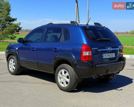 Синий Хендай Туксон, объемом двигателя 2 л и пробегом 320 тыс. км за 6300 $, фото 11 на Automoto.ua