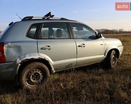 Синий Хендай Туксон, объемом двигателя 1.98 л и пробегом 280 тыс. км за 4800 $, фото 6 на Automoto.ua