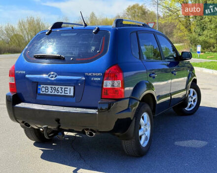 Синий Хендай Туксон, объемом двигателя 2 л и пробегом 320 тыс. км за 6300 $, фото 18 на Automoto.ua