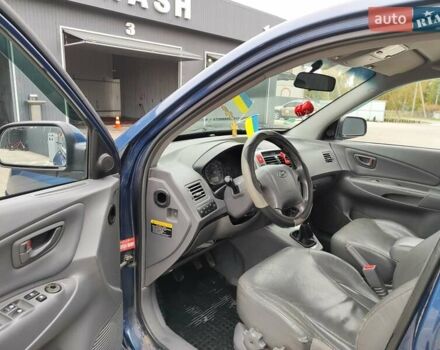 Синий Хендай Туксон, объемом двигателя 1.99 л и пробегом 225 тыс. км за 8000 $, фото 11 на Automoto.ua