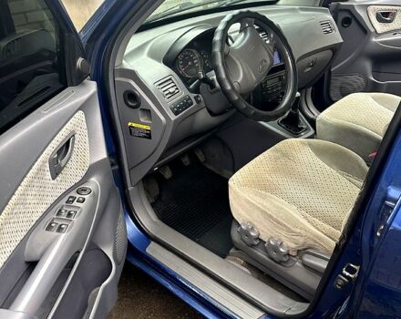 Синий Хендай Туксон, объемом двигателя 2 л и пробегом 224 тыс. км за 8300 $, фото 9 на Automoto.ua