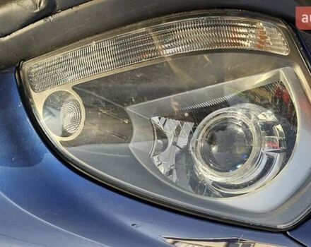 Синий Хендай Туксон, объемом двигателя 1.99 л и пробегом 313 тыс. км за 6000 $, фото 2 на Automoto.ua