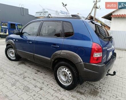 Синий Хендай Туксон, объемом двигателя 2 л и пробегом 314 тыс. км за 6700 $, фото 8 на Automoto.ua