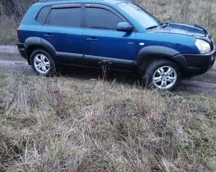 Синій Хендай Туксон, об'ємом двигуна 1.98 л та пробігом 217 тис. км за 8000 $, фото 3 на Automoto.ua