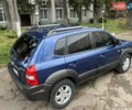 Синий Хендай Туксон, объемом двигателя 2 л и пробегом 190 тыс. км за 7500 $, фото 3 на Automoto.ua