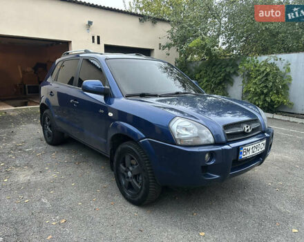 Хендай Туксон 2006 в Конотопе на Automoto.ua Синий Хендай Туксон, объемом двигателя 2 л и пробегом 235 тыс. км за 7650 $, фото 1 на Automoto.ua